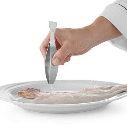 HENDI Pinzette für Fischgräten – flacher Kopf – 130 mm – weitere Produktansicht