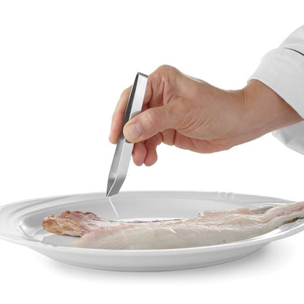 HENDI Pinzette für Fischgräten – schräger Kopf – 120 mm – weitere Produktansicht