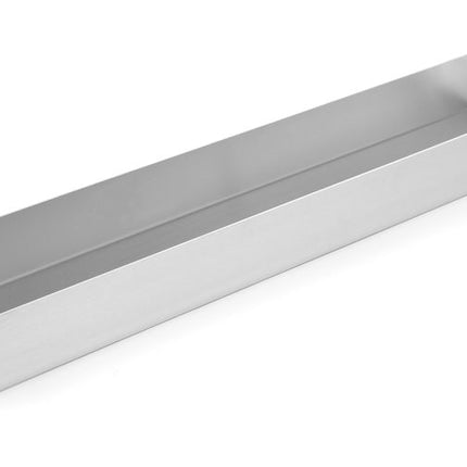 HENDI Backblech mit abnehmbarer Seitenwand – 580 × 100 × H 50 mm – Produktansicht