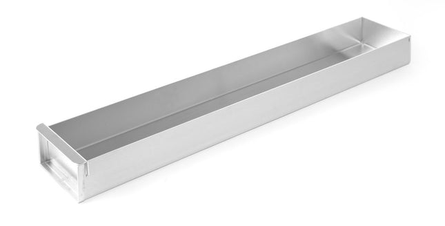 HENDI Backblech mit abnehmbarer Seitenwand – 580 × 100 × H 50 mm – Produktansicht