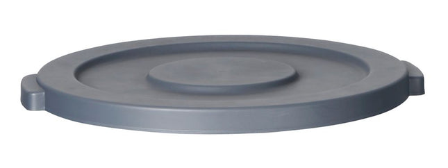 AmerBox Deckel für Abfalleimer rund – Passend für 691038 – Hellgrau – Ø 570 × H 35 mm – Produktansicht