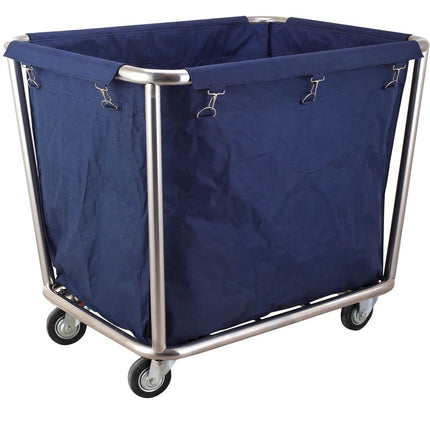 HENDI Wäschebeutel für Wäschetransportwagen – Dunkelblau – 845 × 600 × 625 mm – Produktansicht