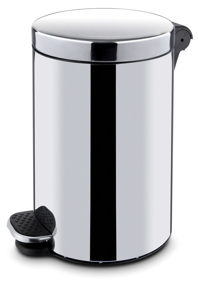 HENDI Runder Tretabfalleimer mit Innenbehälter – 20 l – Ø 300 × H 440 mm – Produktansicht