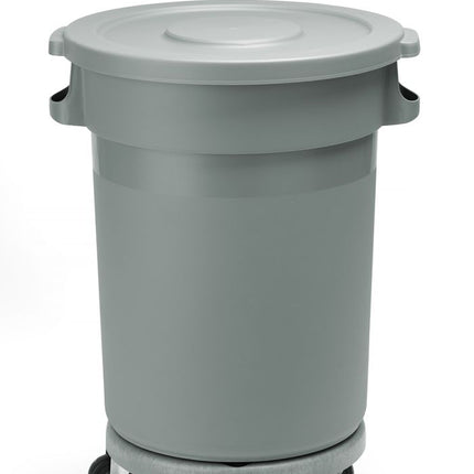 AmerBox Abfalleimer rund – 80 l – Ø 490 × H 620 mm – Detailansicht