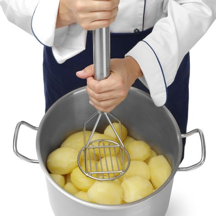 HENDI Kartoffelstampfer – Ø 118 × 455 mm – weitere Produktansicht