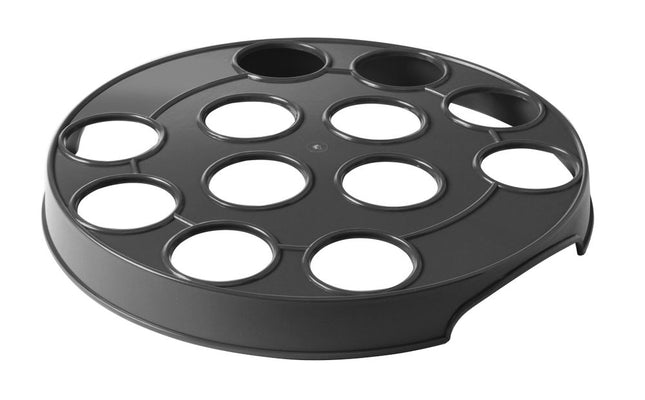 BarUp Bierglasträger – Schwarz – Ø 315 × H 35 mm – Produktansicht