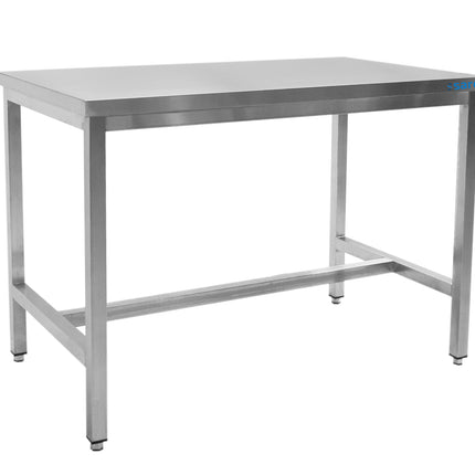 Saro Edelstahltisch ohne Unterblatt - B 800 x T 700 mm