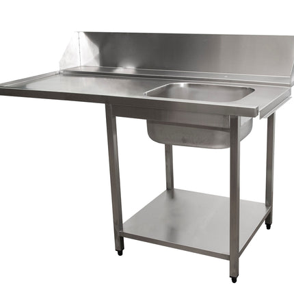 Saro Zulauftisch Spülmaschine rechts 1600mm Edelstahl