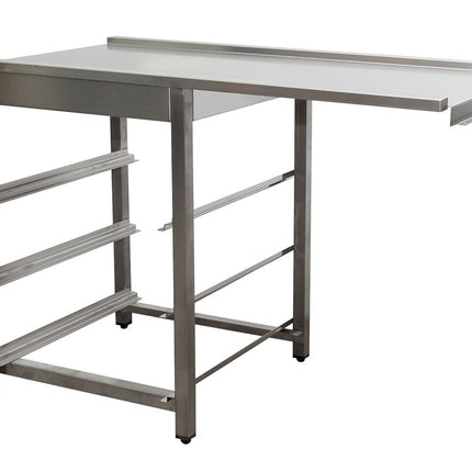 Saro Ablauftisch für Spülmaschine rechts 1200mm Edelstahl
