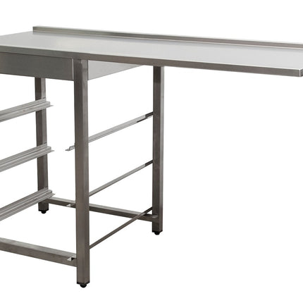 Saro Ablauftisch für Spülmaschine rechts 1600mm Edelstahl