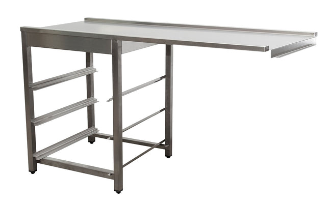 Saro Ablauftisch für Spülmaschine rechts 1600mm Edelstahl