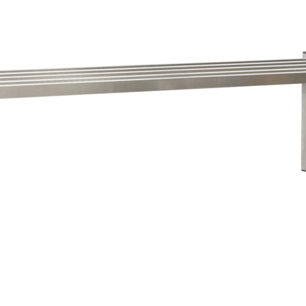 Saro Wandbord mit Streben 1600mm Edelstahl