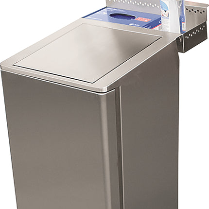 Saro Edelstahlmülleimer 90 Liter Modell Jupiter 9E+1 L - Produktansicht