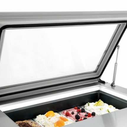Bartscher Eisvitrine 4x6,5L-F