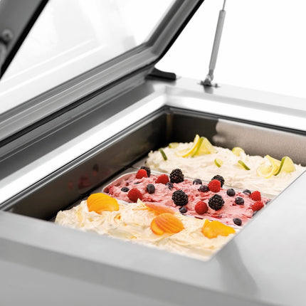 Bartscher Eisvitrine 4x6,5L-F