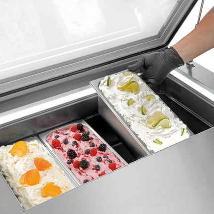 Bartscher Eisvitrine 4x6,5L-F