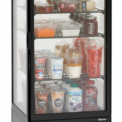 Bartscher Mini-Kühlvitrine 98L-SW