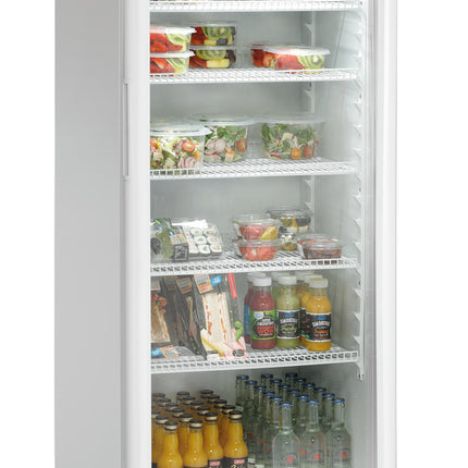 Glastürenkühlschrank 302L WB