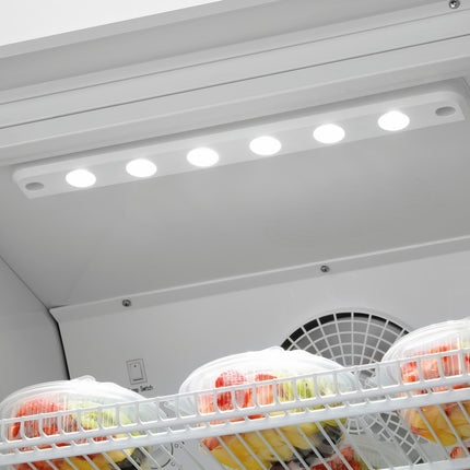 Glass door refrigerator 302L WB