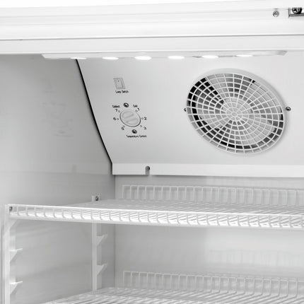 Glass door refrigerator 302L WB