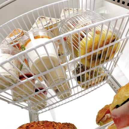 Mini refrigerated display case 86L