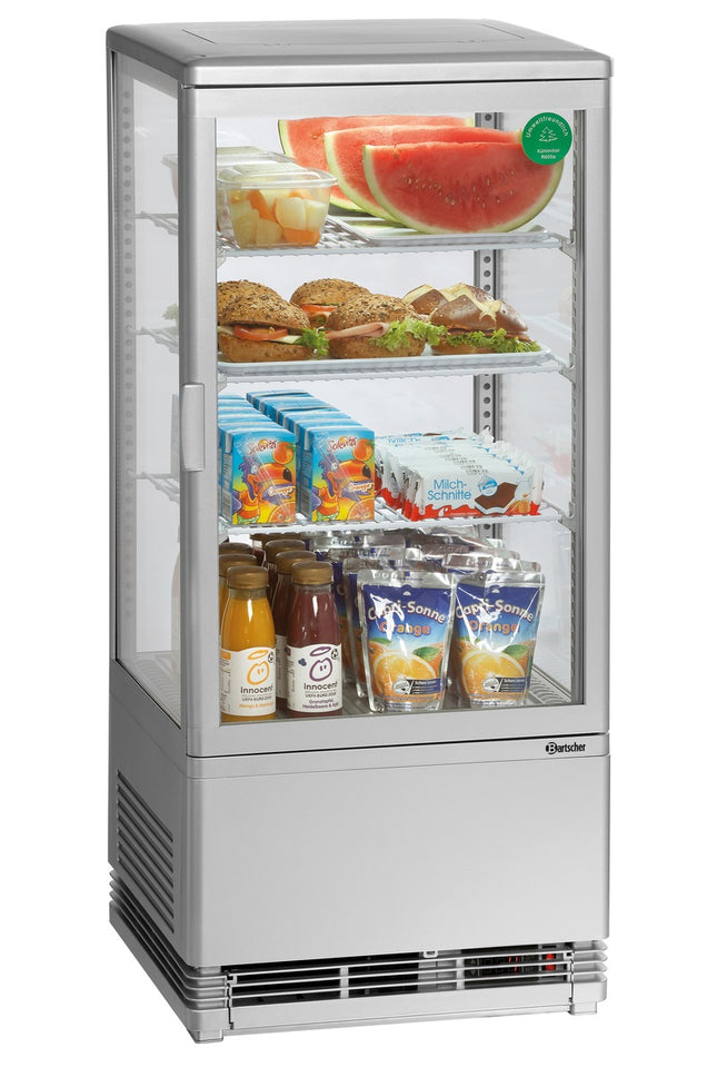 Bartscher Mini-Kühlvitrine 78L