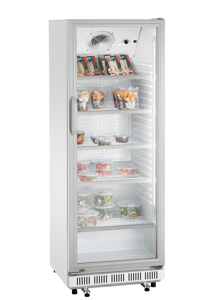 Glastürenkühlschrank 326