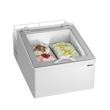 Bartscher Eisvitrine 2x5L-F