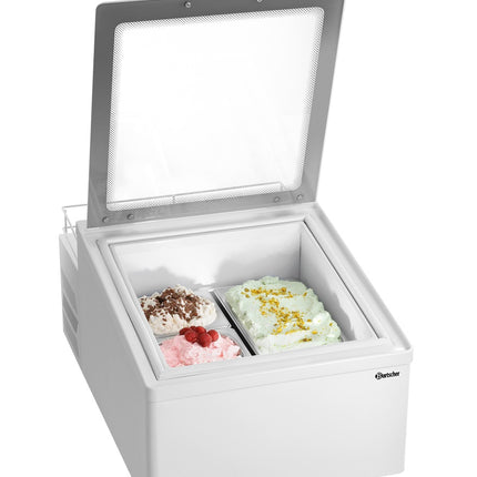Bartscher Eisvitrine 2x5L-F