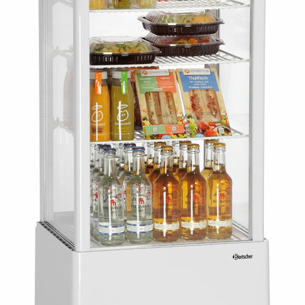 Bartscher Mini-Kühlvitrine 78L-WE/L
