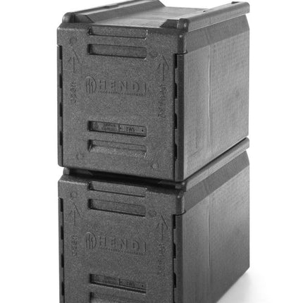 HENDI Thermo Catering-Box – Profi Line – 66 l – 600 × 400 × 490 mm – weitere Produktansicht