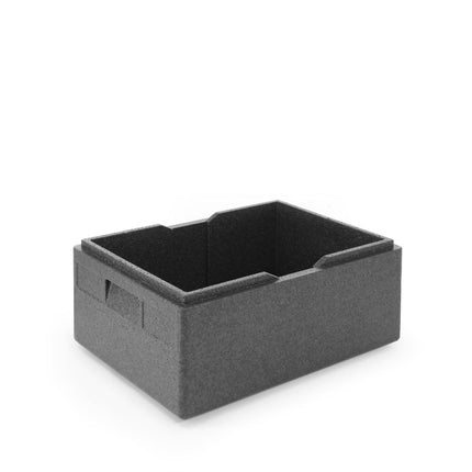 HENDI Isolierbehälter – Kitchen Line – GN 1/1 – 40 l – Schwarz – 600 × 400 × H 283 mm  – Detailansicht