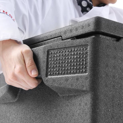 HENDI Thermobox Profi Line – Profi Line – GN 1 / 1 – 39 l – 674 × 400 × 287 mm – weitere Produktansicht