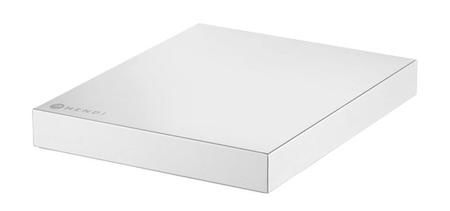 HENDI Kühlplatte – GN 1/2 – Silber – 325 × 265 × H 45 mm  – Produktansicht