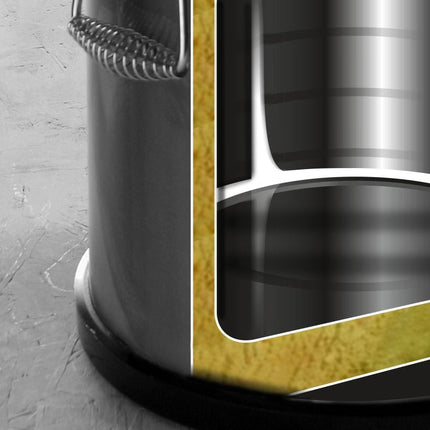 HENDI Isolierter tragbarer Behälter – Profi Line – 20 l – Ø 330 × H 360 mm – Detailansicht