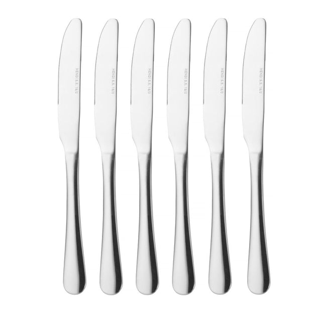 HENDI Tafelmesser – Profi Line – 225 mm – 6 Stück – Produktansicht
