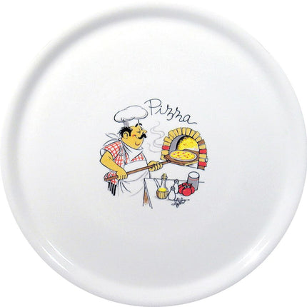 HENDI Pizzateller Traditional Ø 310 mm – 6 Stück – Produktansicht
