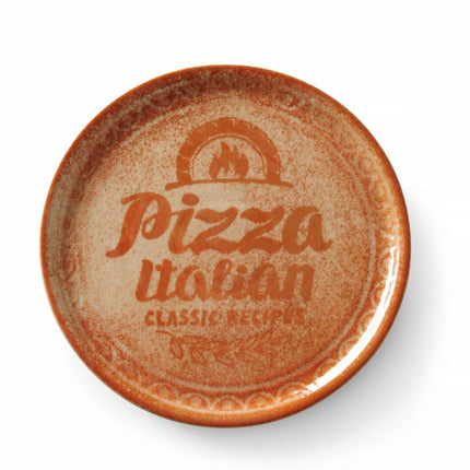 HENDI Pizzateller Recipe Collection Rot – Ø 330 mm – 6 Stück – Produktansicht