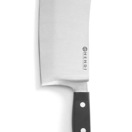 HENDI Hackmesser – Kitchen Line – Schwarz – 300 mm – Produktansicht