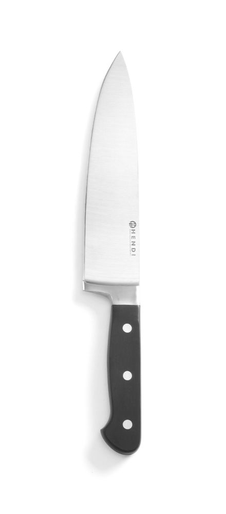 HENDI Kochmesser – Kitchen Line – Schwarz – 340 mm – Produktansicht