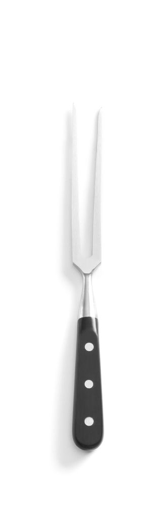 HENDI Tranchiergabel – Kitchen Line – Schwarz – 290 mm – Produktansicht