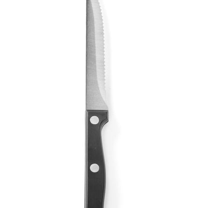 HENDI Steakmesser – Profi Line – Schwarz – 210 mm – 6 Stück – Produktansicht
