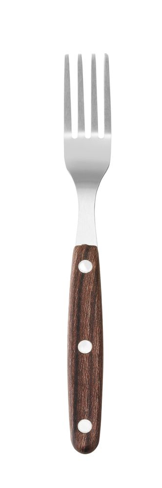 HENDI Steakgabel – Profi Line – Braun – 6 Stück – Produktansicht