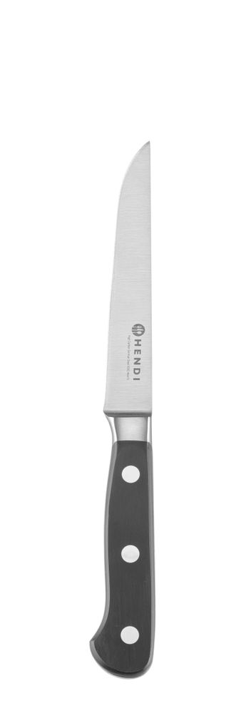 HENDI Universalmesser 150 mm –  geschmiedet – Profi Line PLUS – Schwarz – L 275 mm  – Produktansicht