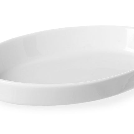 HENDI Ofenform mit Ohrengriffen – oval – 0.35 l – 262 × 140 × 33 mm – 6 Stück – Produktansicht