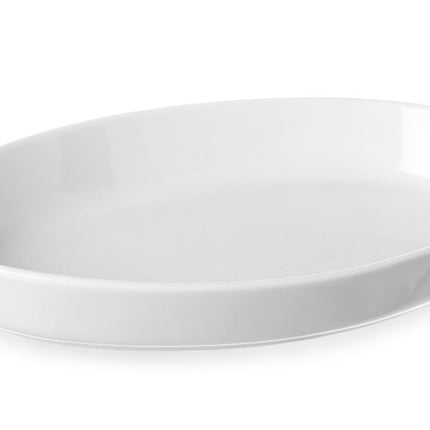 HENDI Ofenform mit Ohrengriffen – oval – 0.8 l – 324 × 185 × 38 mm – 3 Stück – Produktansicht