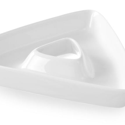 HENDI Olivenschale Dreieck – 176 × 161 × 27 mm – Produktansicht