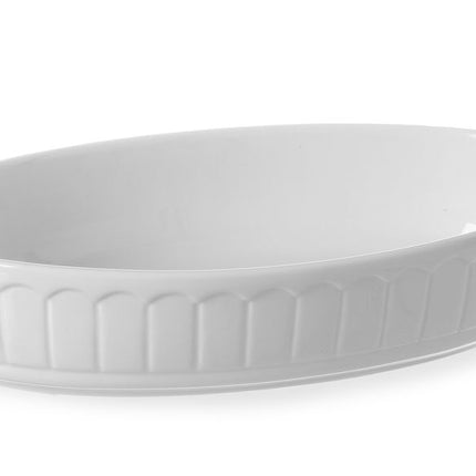 HENDI Ofenform Rustica – oval – 0.62 l – 223 × 132 × 42 mm – Produktansicht