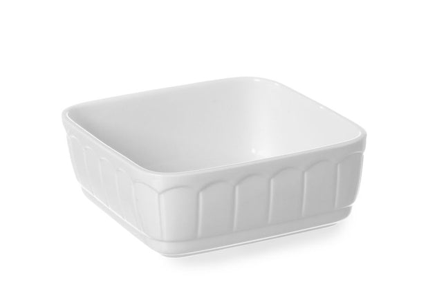 HENDI Ofenform Rustica – quadratisch – 1.1 l – 165 × 165 × 65 mm – Produktansicht