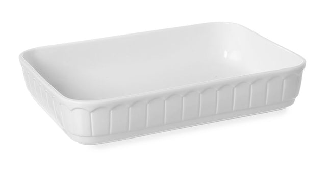 HENDI Ofenform Rustica – rechteckig – 4.8 l – 380 × 260 × 70 mm – 4 Stück – Produktansicht